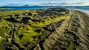 Enniscrone golf aerial