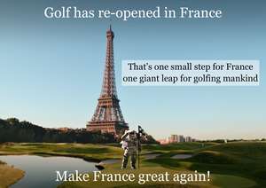 France Golf back