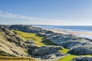 Trump Golf Aberdeen aerial