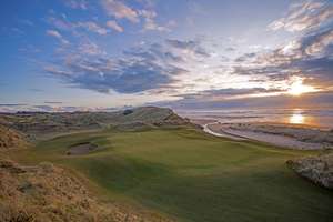 Trump golf Aberdeen sunrise